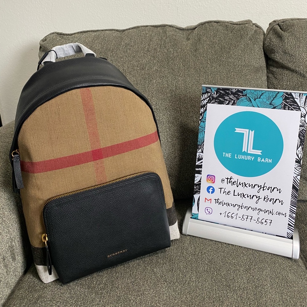 Burberry Abbeydale Backpack House Check - Picture 1 of 9